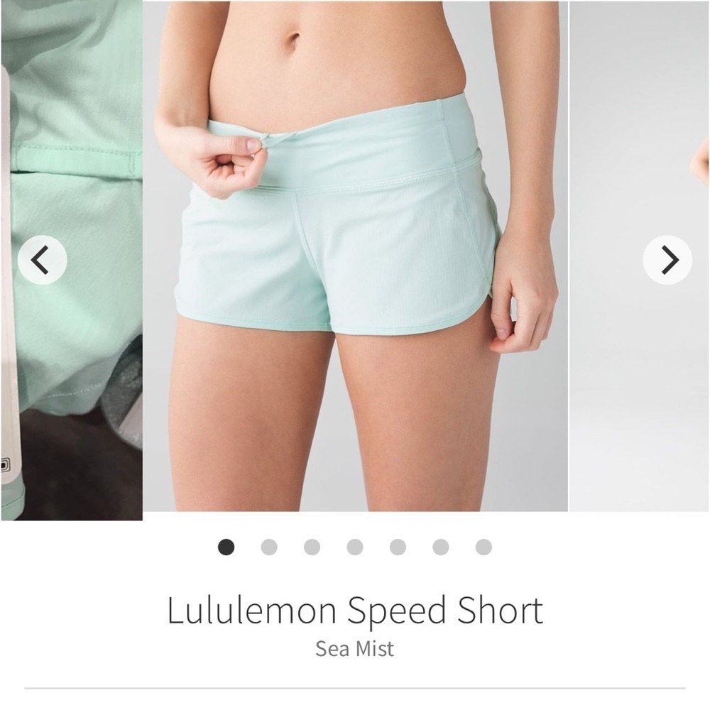 Lululemon Speed Up Shorts Size 4